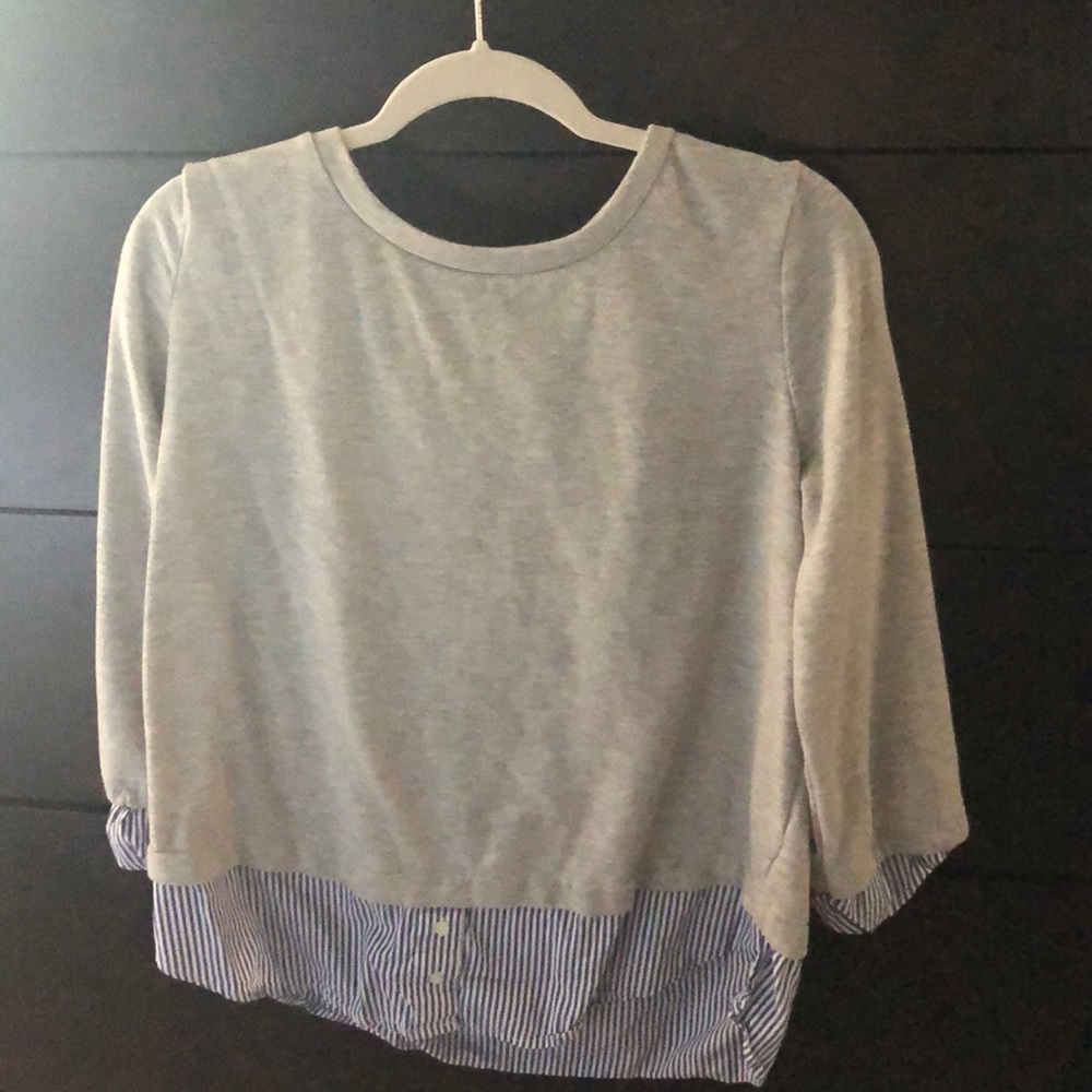 Long sleeve blouse